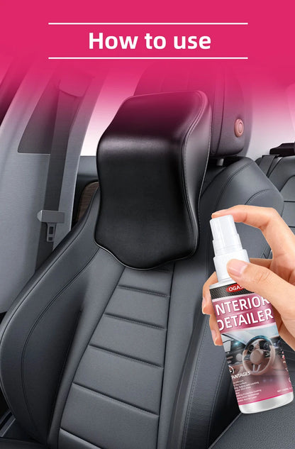 Car Interior Cleaner, Vehicle Interior Polish, 100ml Car Interior Cleaner, Interior Detailer Spray, Total Car Interior Cleaner